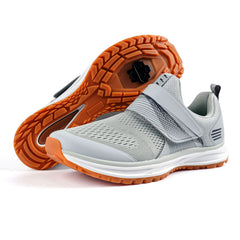 Men Gray cycling shoes