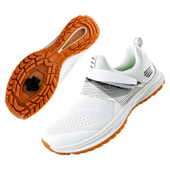 Men White cycling shoes