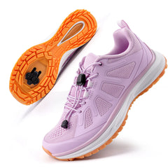 Pink women cycling shoes