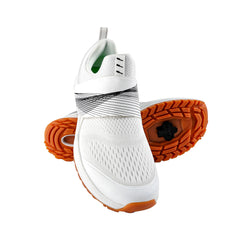 Men White cycling shoes