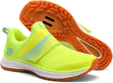Fluorescent Green cycling shoes