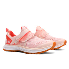 Pink cycling shoes