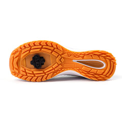 White purple women cycling shoes