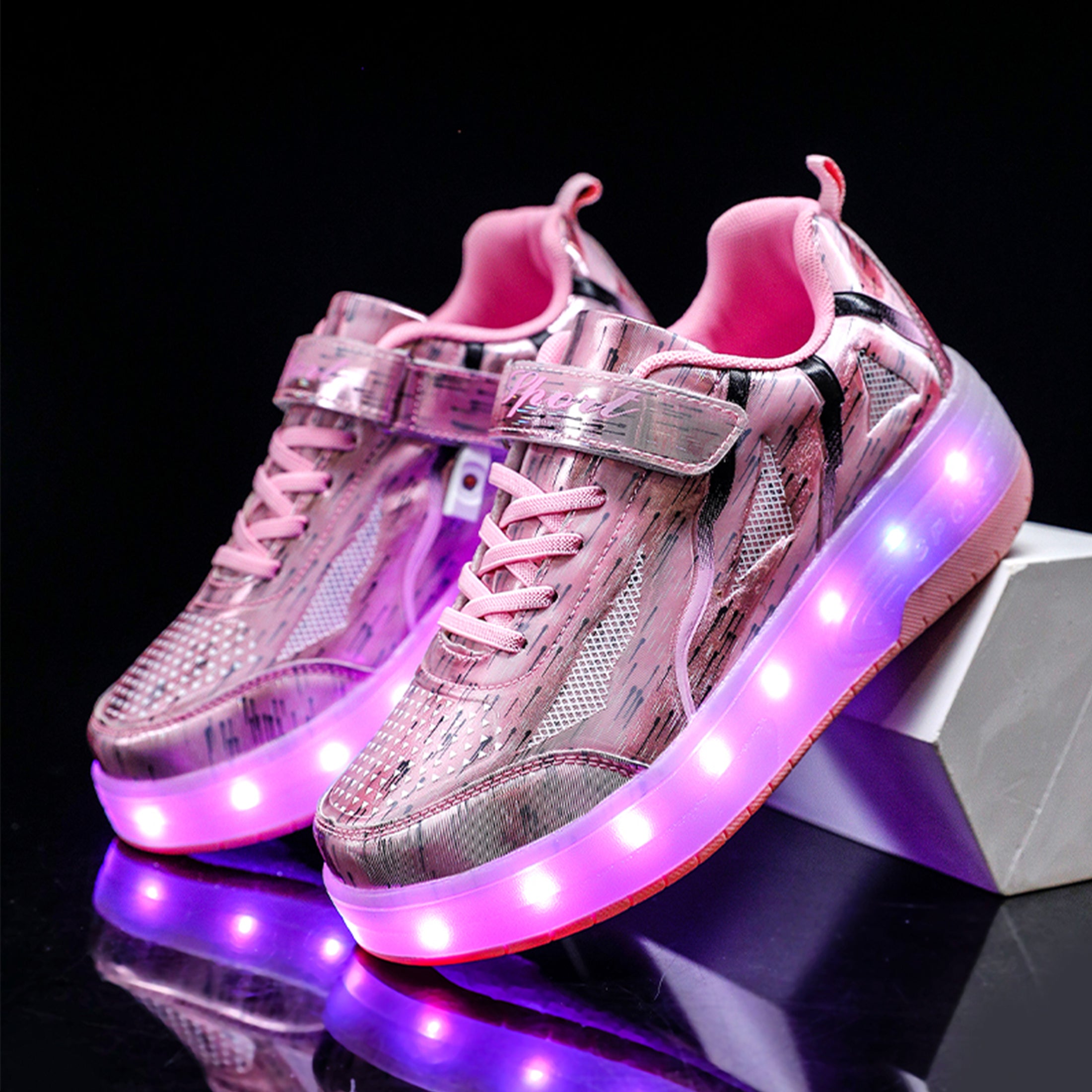 Pink Roller shoes