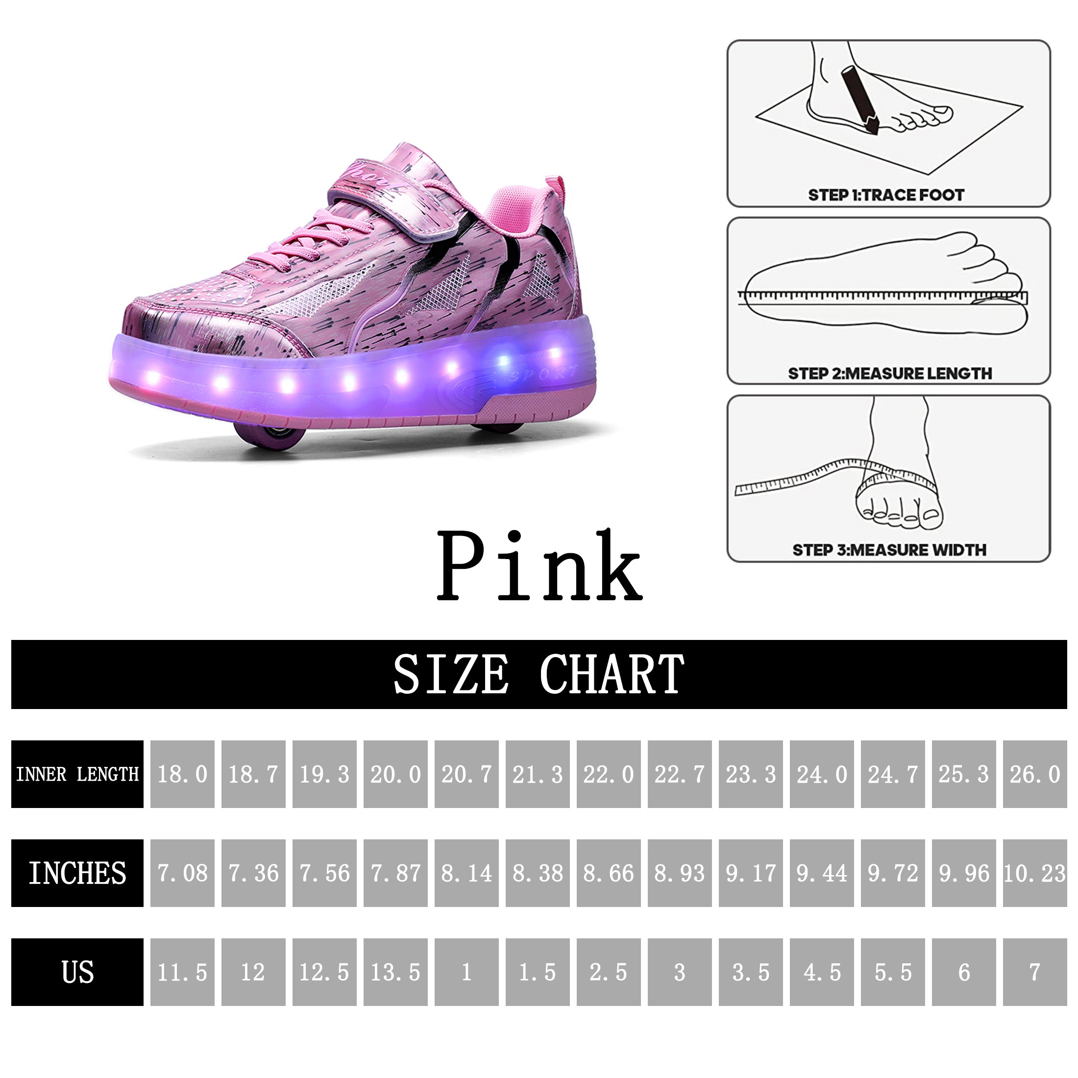 Pink Roller shoes